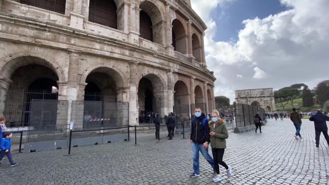 Koronavirüs İtalya'da turizmi de etkiledi - Fotoğraf: AA