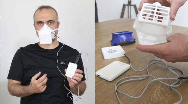 Aksaray Üniversitesi'nden virüsleri yok eden elektronik maske